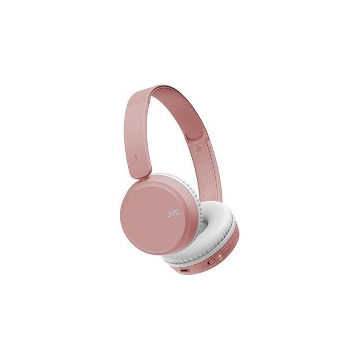 JVC - Auriculares con Diadema Inalámbricos Bluetooth, Color Rosa