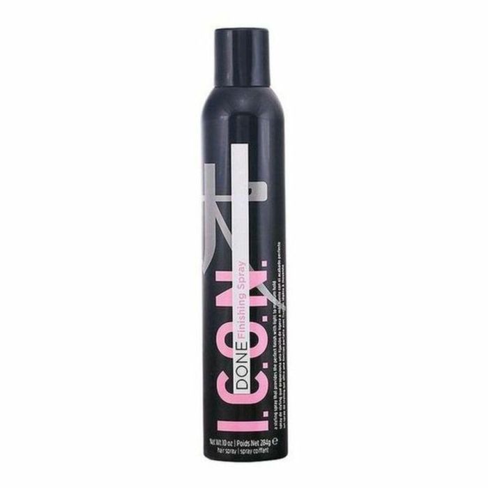 I.C.O.N. DONE Finishing Spray - Laca Fijadora de Larga Duración, Modulable, Sin Parabenos, Vegano - 284 g I.C.O.N. DONE Finishing Spray - Laca Fijadora de Larga Duración, Modulable, Sin Parabenos, Vegano - 284 g