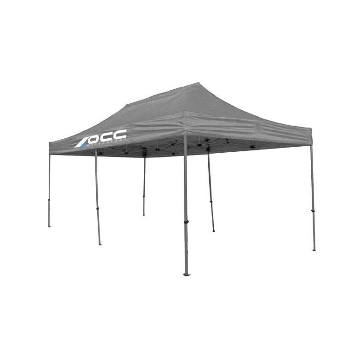 Occ Motorsport OCCCARP08 Carpa Plegable Racing Alta Resistencia 3x6m Acero 40mm Gris Lona 420D Oxford Impermeable Ignífuga UV Occ Motorsport OCCCARP08 Carpa Plegable Racing Alta Resistencia 3x6m Acero 40mm Gris Lona 420D Oxford Impermeable Ignífuga UV