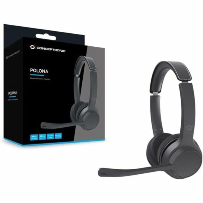 Auriculares Conceptronic Negro 1