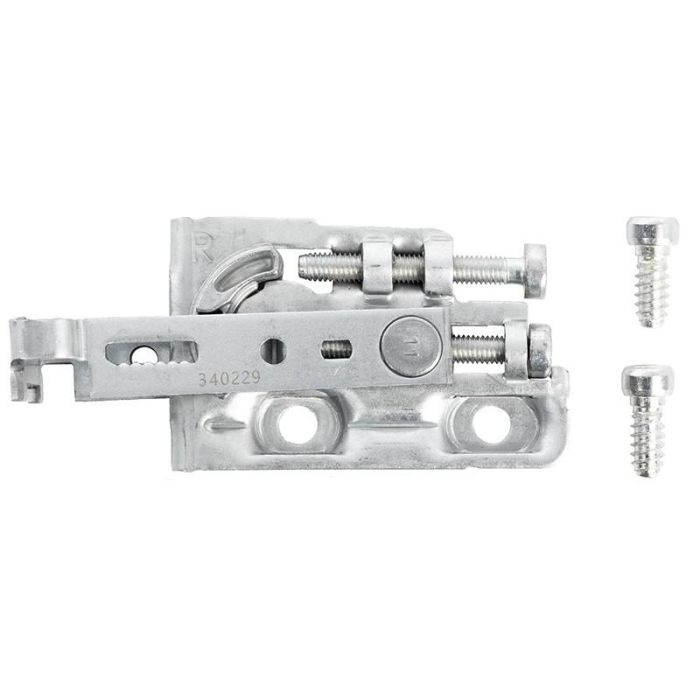 INDAUX SCARPI-4 Colgador Oculto Regulable para Muebles de Cocina y Baño, Mano Derecha. Acero, Soporta hasta 45 kg, Tornillo Euro.