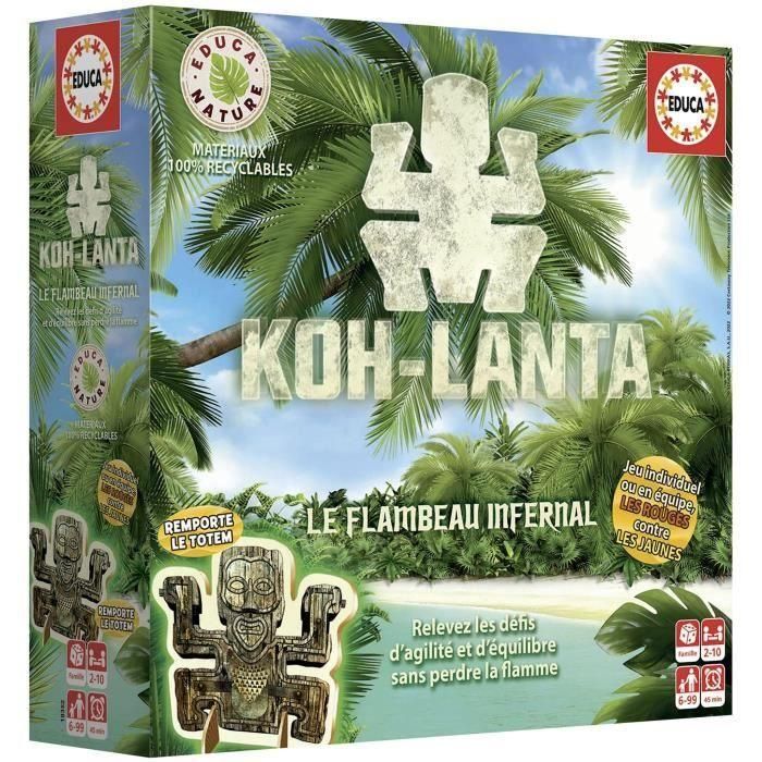 Koh Lanta - Juego de mesa - EDUCA 3