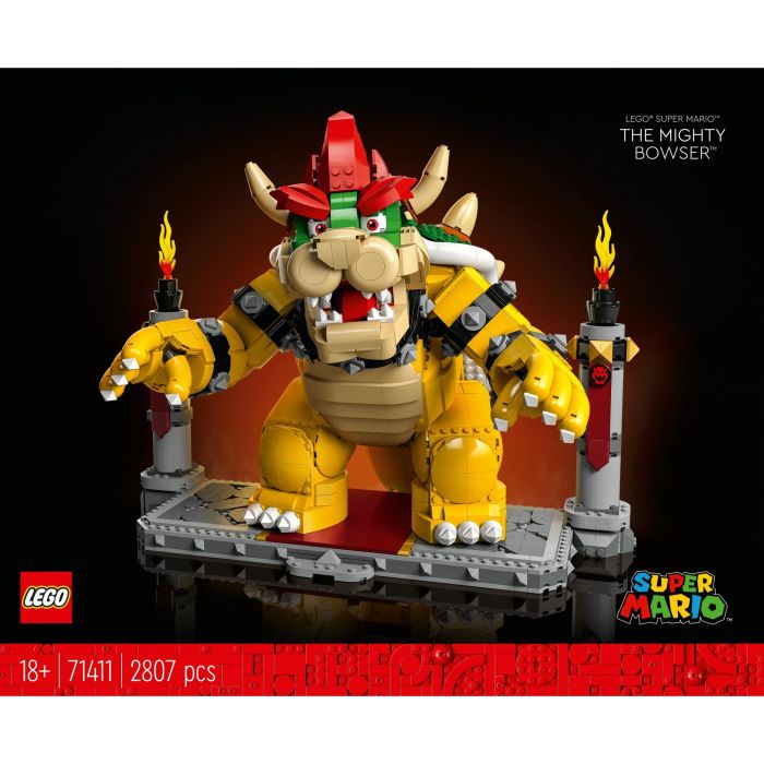 LEGO 71411 Super Mario El Poderoso Bowser - Figura Kit de Construcción Coleccionable 2