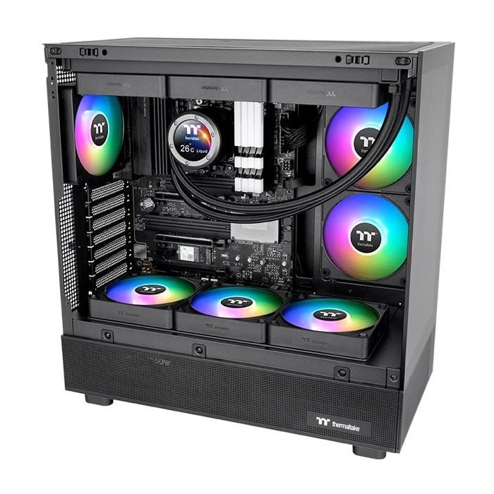 Thermaltake CL-F193-PL14SW-A Ventilador PC 140mm ARGB Sync Pack 3 Unidades Refrigeración Ordenador 5