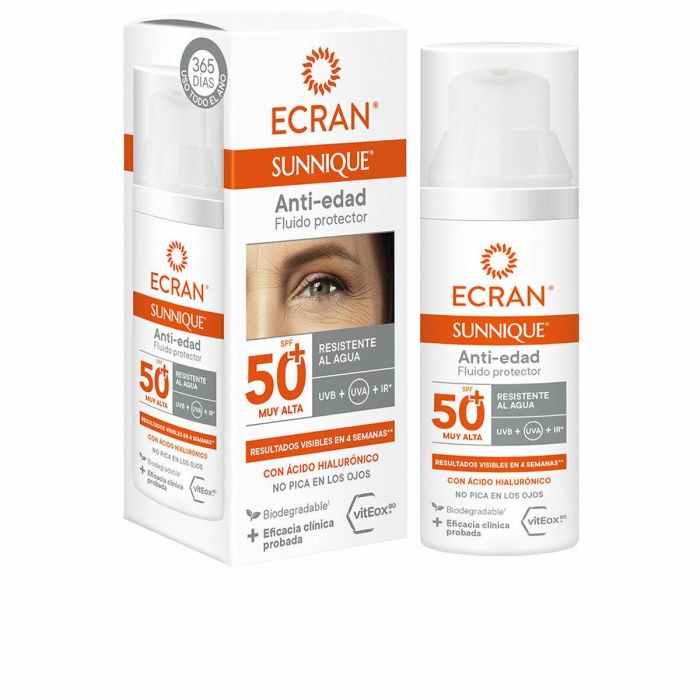 Ecran Sunnique Anti-Edad Facial Spf50+