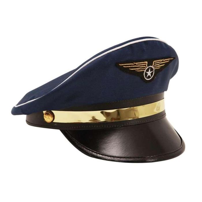 My Other Me Gorra de Piloto Infantil Multicolor 59 cm. Ideal para Disfraces o Juegos a partir de 3 años My Other Me Gorra de Piloto Infantil Multicolor 59 cm. Ideal para Disfraces o Juegos a partir de 3 años