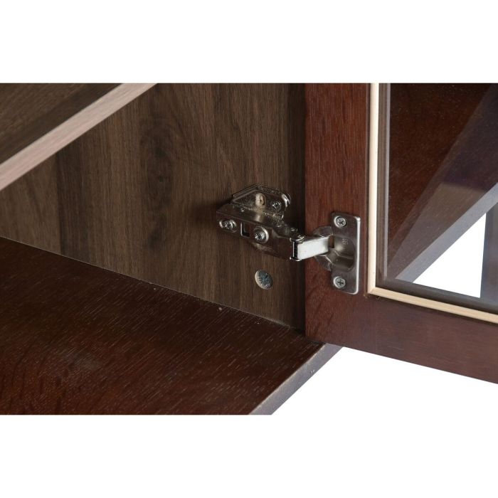 Aparador Home ESPRIT Cristal Madera MDF 140 x 40 x 75 cm 4 Aparador Home ESPRIT Cristal Madera MDF 140 x 40 x 75 cm 4