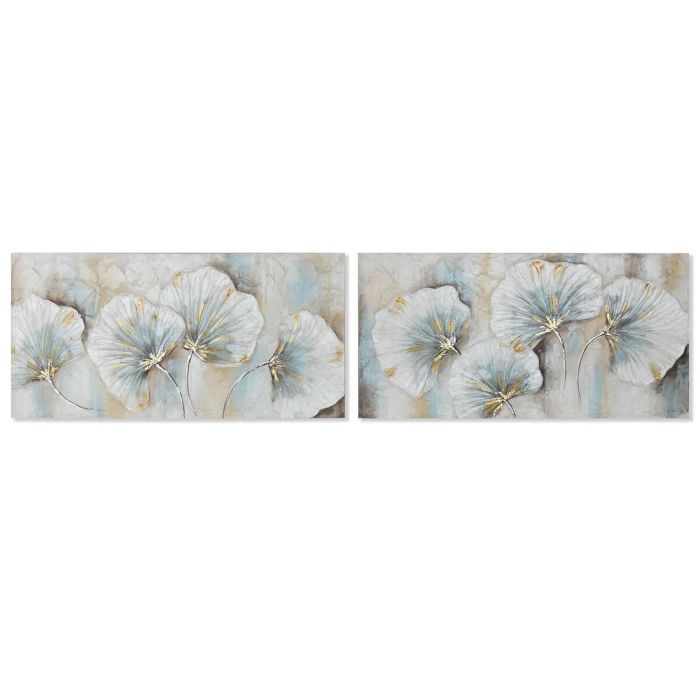 Cuadro Tradicional DKD Home Decor Azul Dorado 3 x 60 x 120 cm (2 Unidades) Cuadro Tradicional DKD Home Decor Azul Dorado 3 x 60 x 120 cm (2 Unidades)