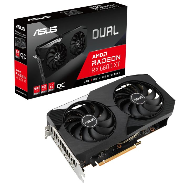Asus Radeon RX 6600 XT 8GB GDDR6 Tarjeta Gráfica 7 Asus Radeon RX 6600 XT 8GB GDDR6 Tarjeta Gráfica 7