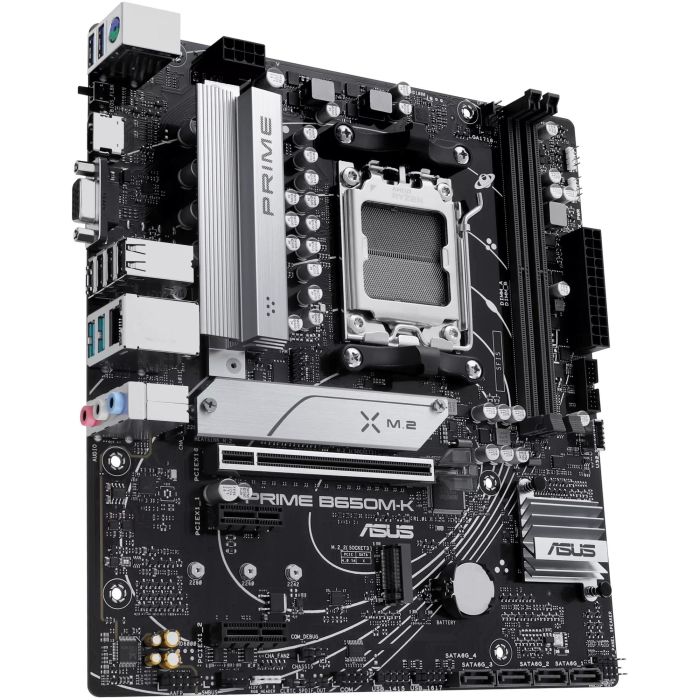 Asus 90MB1F60-M0EAY0 Placa Base Prime B650M-K p/ Socket AM5 AMD Ryzen Micro ATX DDR5 PCIe 5.0 M.2 2.5GbE USB 3.2 Gen 2 3 Asus 90MB1F60-M0EAY0 Placa Base Prime B650M-K p/ Socket AM5 AMD Ryzen Micro ATX DDR5 PCIe 5.0 M.2 2.5GbE USB 3.2 Gen 2 3