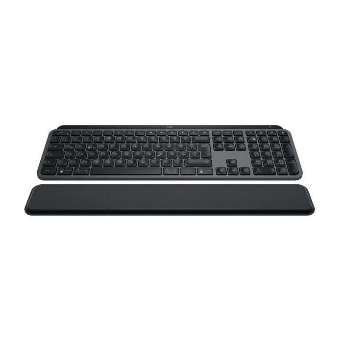 Logitech MX Keys S Teclado Inalámbrico Iluminado Avanzado de alto rendimiento, full-size con teclado numérico, multidispositivo, USB-C 2