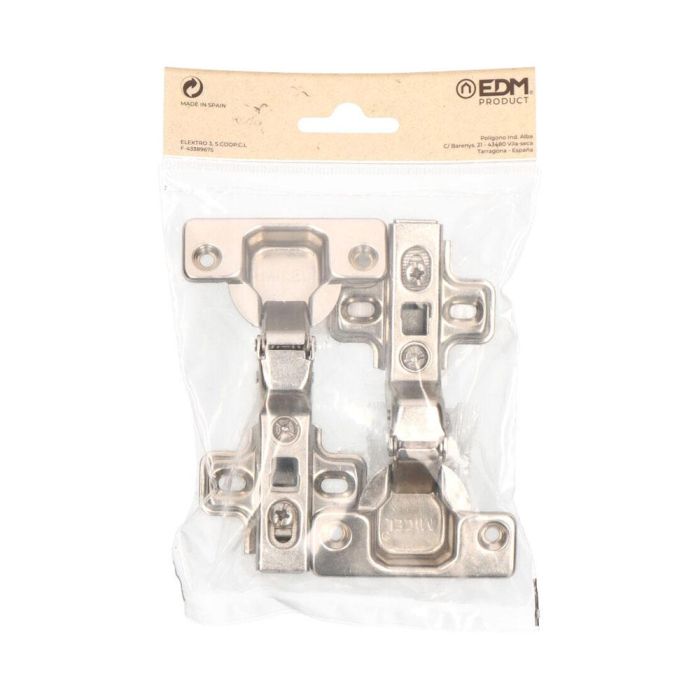 Blister bisagra cazoleta clip s-ac bc03 35mm zn edm 1 Blister bisagra cazoleta clip s-ac bc03 35mm zn edm 1
