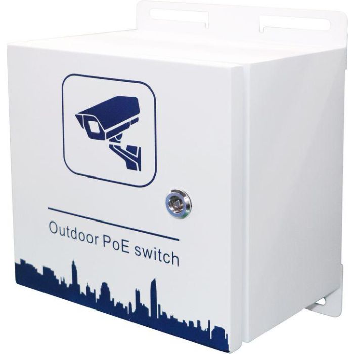 Ernitec Electra-M10-Outdoor Switch PoE Industrial Gestionado L2 de 10 Puertos, 200W, Exterior IP66 1