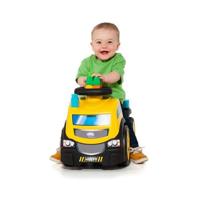 Molto Correpasillos Camión con 10 Blocks 89 cm para Niños y Niñas a Partir de 36 Meses Juguete de Plástico 12 Molto Correpasillos Camión con 10 Blocks 89 cm para Niños y Niñas a Partir de 36 Meses Juguete de Plástico 12