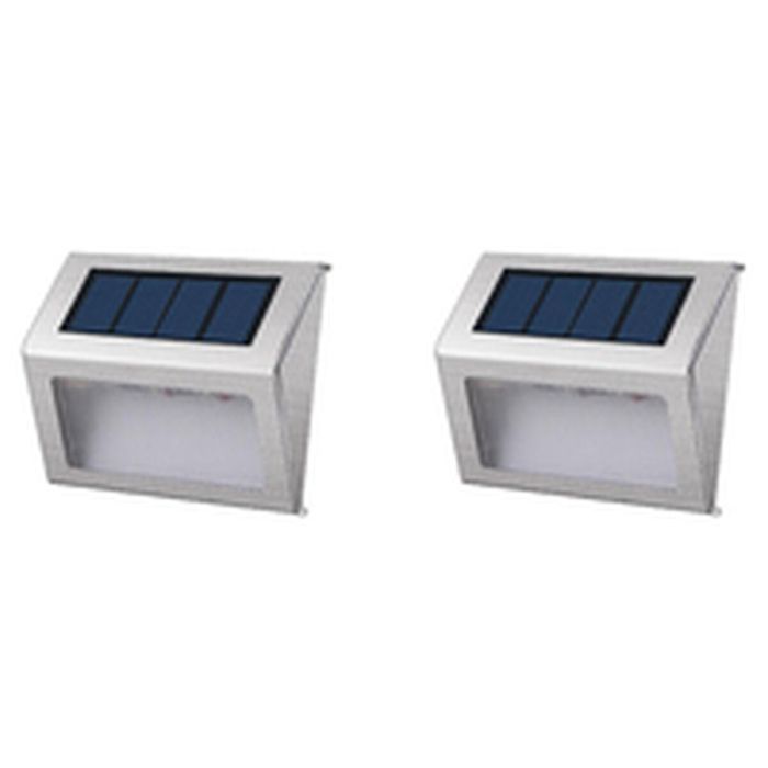LUMISKY Pack de 2 focos de pared impermeables para exteriores - 3 LED 5 LUMISKY Pack de 2 focos de pared impermeables para exteriores - 3 LED 5