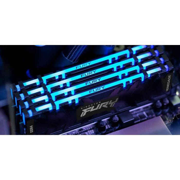 Kingston 16GB3600MT/s DDR4 CL16DIMM Kit of 2FURYRenegadeRGB - Memoria RAM para PC (Kit 2 x 8GB) PC4-28800 10 Kingston 16GB3600MT/s DDR4 CL16DIMM Kit of 2FURYRenegadeRGB - Memoria RAM para PC (Kit 2 x 8GB) PC4-28800 10