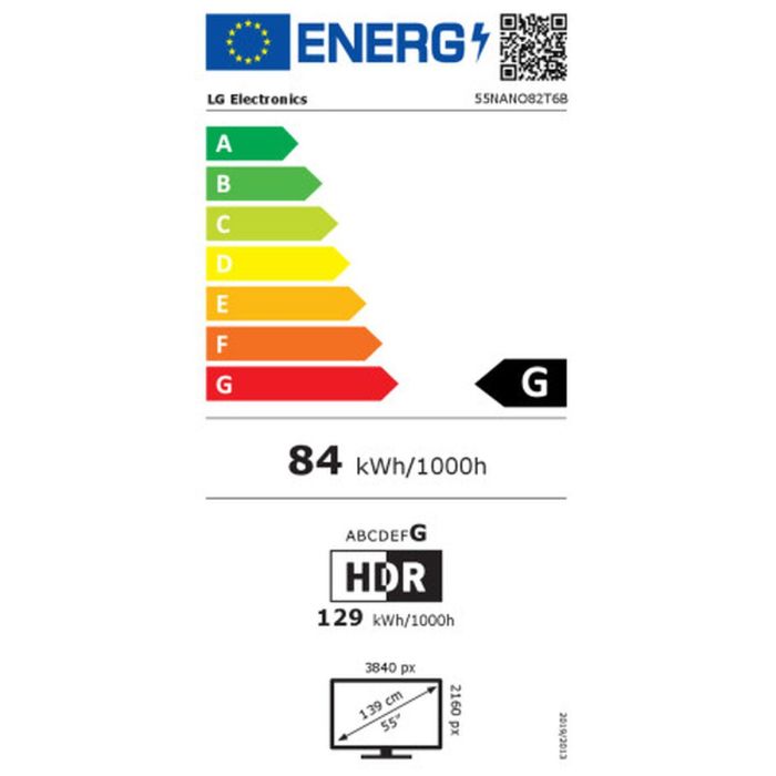 Smart TV LG 55NANO82T6B 4K Ultra HD 55" NanoCell 1