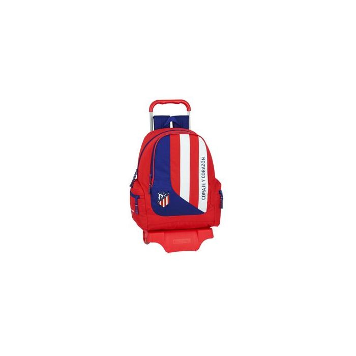 Mochila Escolar con Ruedas 905 Atlético Madrid Neptuno