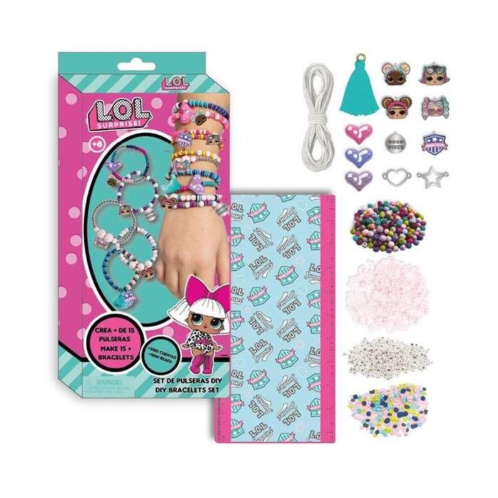 Cerdá Set Pulsera Bisutería LOL Infantil Multicolor Edad 3+ años