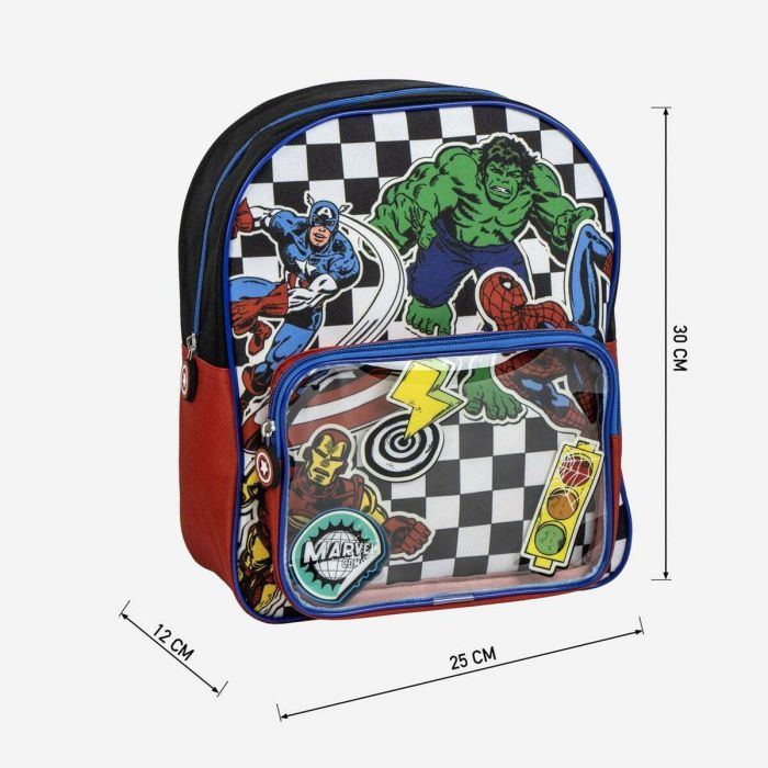 Mochila infantil avengers 2.5 x 3.0 x 1.2 cm 5 Mochila infantil avengers 2.5 x 3.0 x 1.2 cm 5
