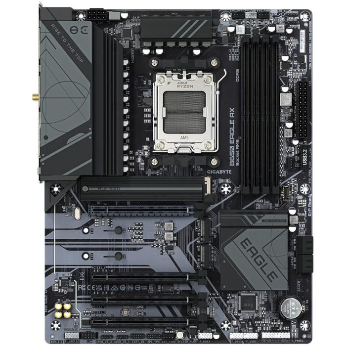GIGABYTE B650 EAGLE AX Placa base AMD B650 Zócalo AM5 ATX DDR5 7600MHz (OC) WiFi 6E PCIe 5.0 M.2 VRM 12+2+2 USB 3.2 Gen 2 1 GIGABYTE B650 EAGLE AX Placa base AMD B650 Zócalo AM5 ATX DDR5 7600MHz (OC) WiFi 6E PCIe 5.0 M.2 VRM 12+2+2 USB 3.2 Gen 2 1
