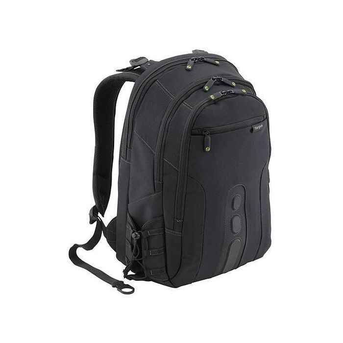 Targus TBB013EU Mochila para portátil 15.6" EcoSpruce Negro, fabricada con materiales reciclados y resistente al agua 1
