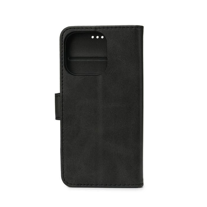 eSTUFF Funda de piel WALES PU para iPhone 14 Pro - Negra 2 eSTUFF Funda de piel WALES PU para iPhone 14 Pro - Negra 2