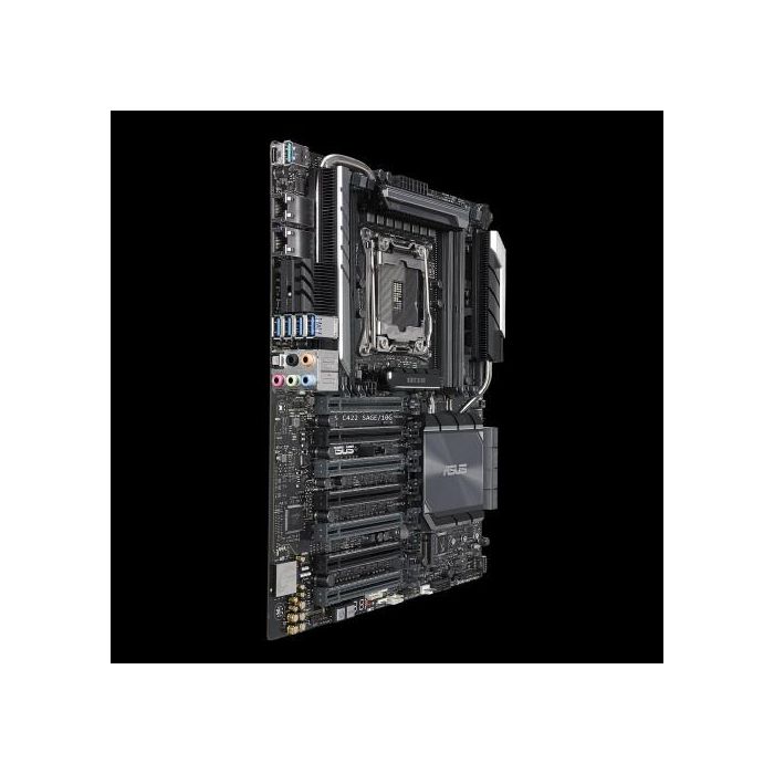 ASUS WS C422 SAGE/10G placa base para servidor y estación de trabajo LGA 2066 (Socket R4) CEB Intel® C422 7