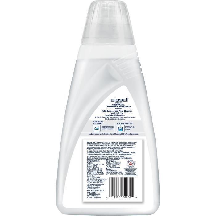 Limpiador de pisos con fórmula Natural - BISSELL - B3122 Crosswave - 1L, Especial Mascotas, Limpieza Multisuperficie 1 Limpiador de pisos con fórmula Natural - BISSELL - B3122 Crosswave - 1L, Especial Mascotas, Limpieza Multisuperficie 1