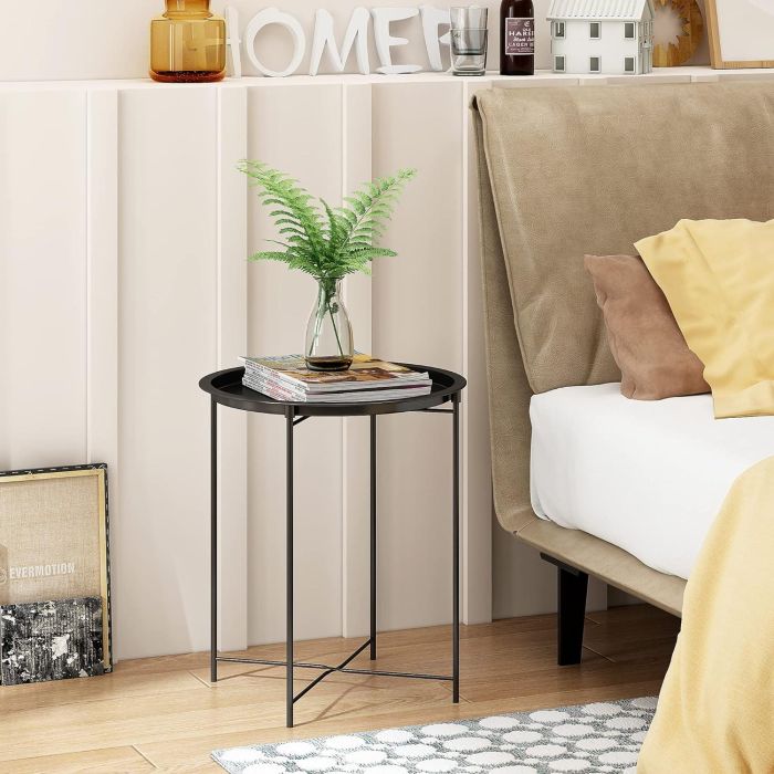 Mesa Auxiliar de Metal 46.8 cm Confortime (4 Unidades) 2 Mesa Auxiliar de Metal 46.8 cm Confortime (4 Unidades) 2