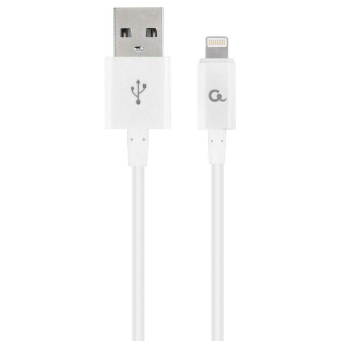 Cable Lightning Cablexpert CC-USB2P-AMLM-1M-W 1 m 1 Cable Lightning Cablexpert CC-USB2P-AMLM-1M-W 1 m 1