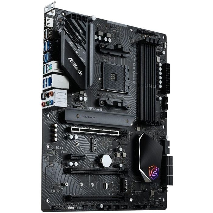 ASRock B550 PG Riptide Placa Base AM4 AMD B550 para Ryzen 3000/5000 Series DDR4 DIMM ATX 6 ASRock B550 PG Riptide Placa Base AM4 AMD B550 para Ryzen 3000/5000 Series DDR4 DIMM ATX 6