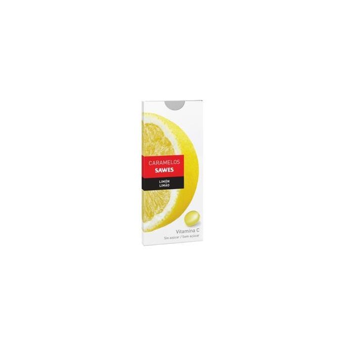 SAWES Caramelos Balsam Sabor Limón sin Azúcar con Vitamina C Blíster 22g