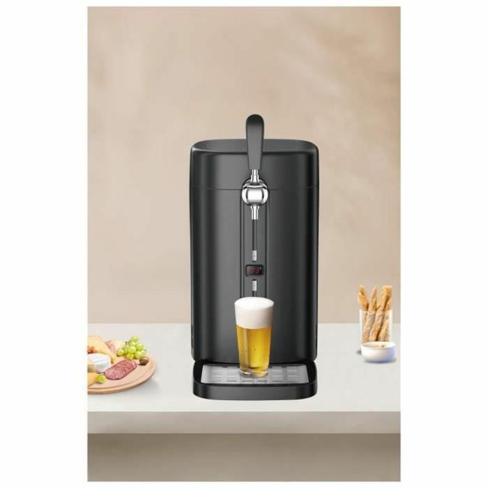 Continental Edison CEMB5B4 Grifo de Cerveza 5L Negro, 60W con Enfriamiento Termoeléctrico para Barriles de 5L y Bandeja Extraíble 2 Continental Edison CEMB5B4 Grifo de Cerveza 5L Negro, 60W con Enfriamiento Termoeléctrico para Barriles de 5L y Bandeja Extraíble 2