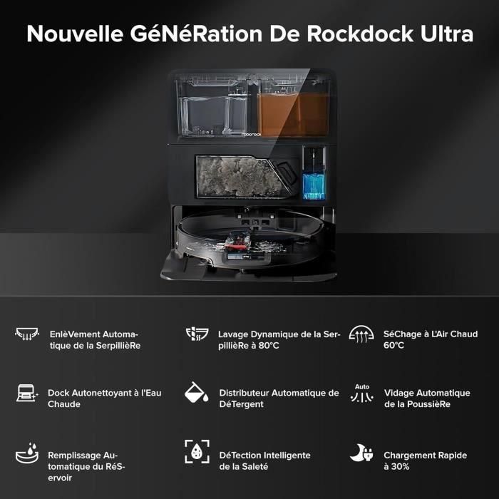 Roborock Saros 10 0,27 L Sin bolsa Negro 5 Roborock Saros 10 0,27 L Sin bolsa Negro 5