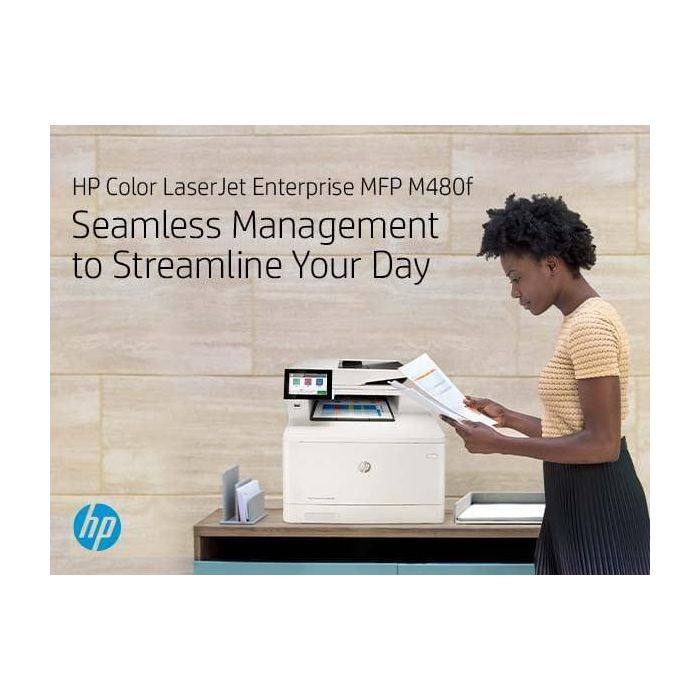 HP Color LaserJet Enterprise M480F Multifunción Impresora Láser Color, Copiadora, Escáner y Fax 35