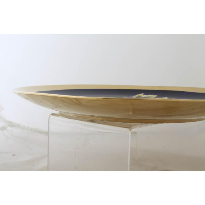 DKD Home Decor Centro de Mesa Margot Shabby Porcelana Multicolor Azul 42x42x4 cm 3