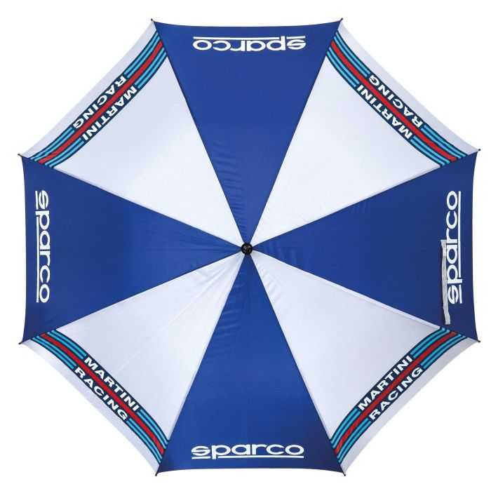 Sparco S099068MR Paraguas Martini Racing, Alta Calidad, Apertura Automática, Empuñadura Ergonómica para Automovilismo Sparco S099068MR Paraguas Martini Racing, Alta Calidad, Apertura Automática, Empuñadura Ergonómica para Automovilismo