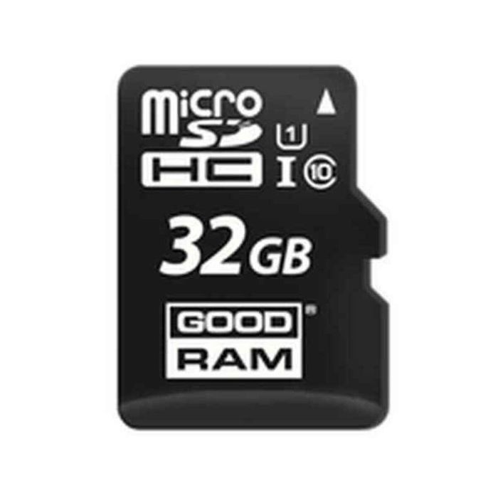 Goodram M1AA-0320R12 Tarjeta MicroSDHC de 32GB Clase 10 con Adaptador SD