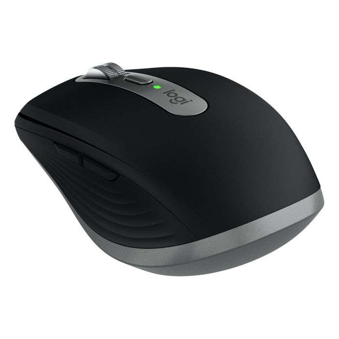 Logitech MX Anywhere 3S Para Mac - Ratón Inalámbrico Bluetooth Compacto Gris Espacio, Rueda MagSpeed, Clics Silenciosos, 8000 PPP, Recargable USB-C