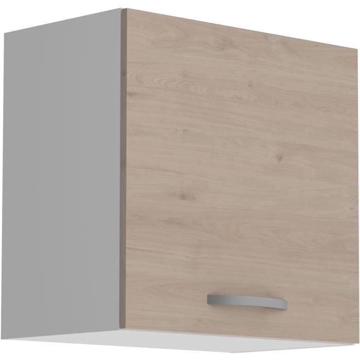 Oslo 244302 Gabinete Superior de Pared con Una Puerta, Mueble Almacenamiento, Acabado Roble Jackson, 60x36x58 cm 0 Oslo 244302 Gabinete Superior de Pared con Una Puerta, Mueble Almacenamiento, Acabado Roble Jackson, 60x36x58 cm 0