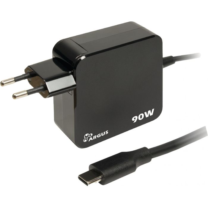 Charger USB-C 90W Black Inter-Tech PD-2090 1 Charger USB-C 90W Black Inter-Tech PD-2090 1