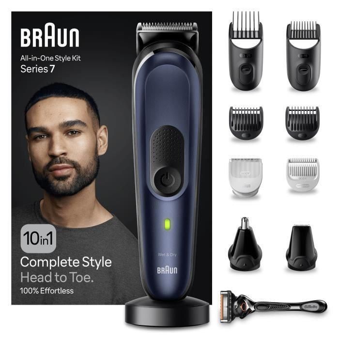 Recortadora Todo En Uno BRAUN - Serie 7 MGK7421 1 Recortadora Todo En Uno BRAUN - Serie 7 MGK7421 1