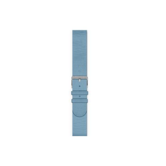 CORREA DE CUERO SPC SMARTEE LEATHER BRACELET AZUL - COLOR MATE - HEBILLA CLÁSICA - COMPATIBLE CON LOS RELOJES 9611 SLIM Y 9609 CIRCLE