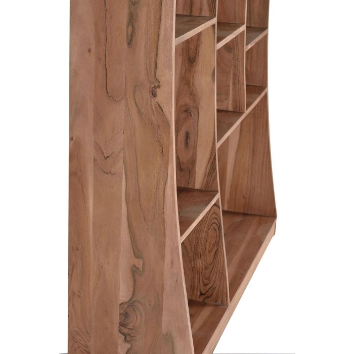 GINER Y COLOMER Librería de Madera de Acacia 200 cm Natural 3