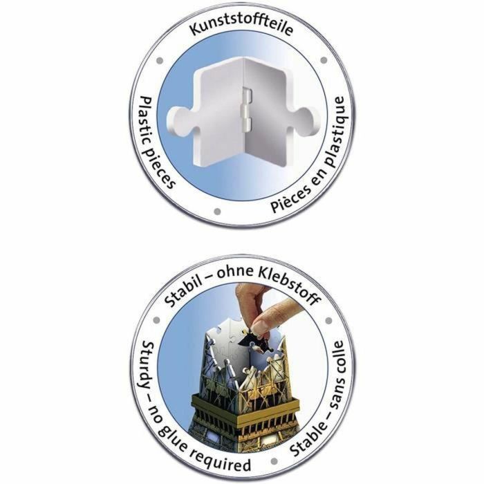 Ravensburger Puzzle 3D Torre Eiffel 216 piezas 14