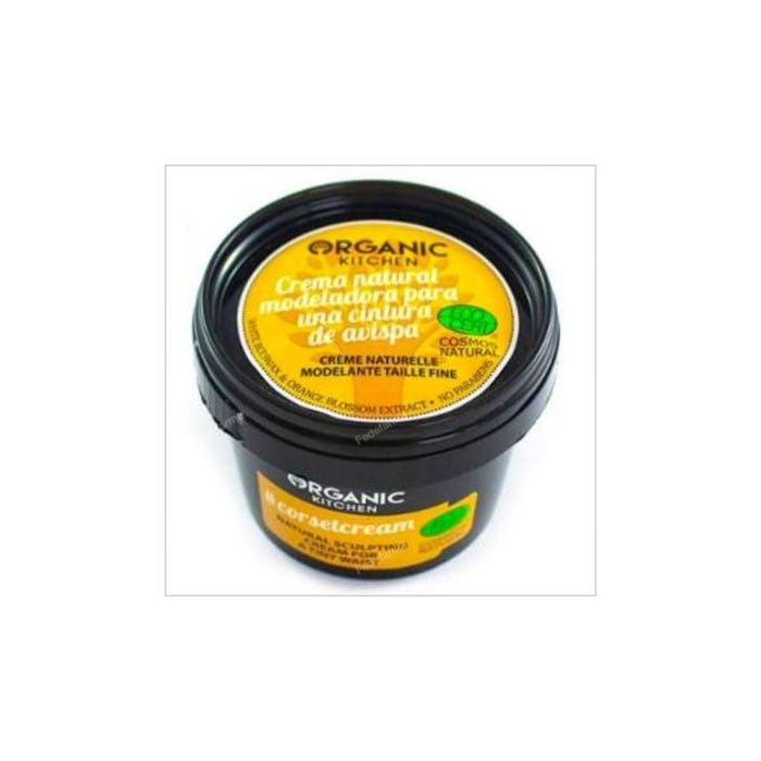 ORGANIC KITCHEN Crema Cintura de Avispa 100ml Efecto Reductor Corporal Piel Firme y Suave