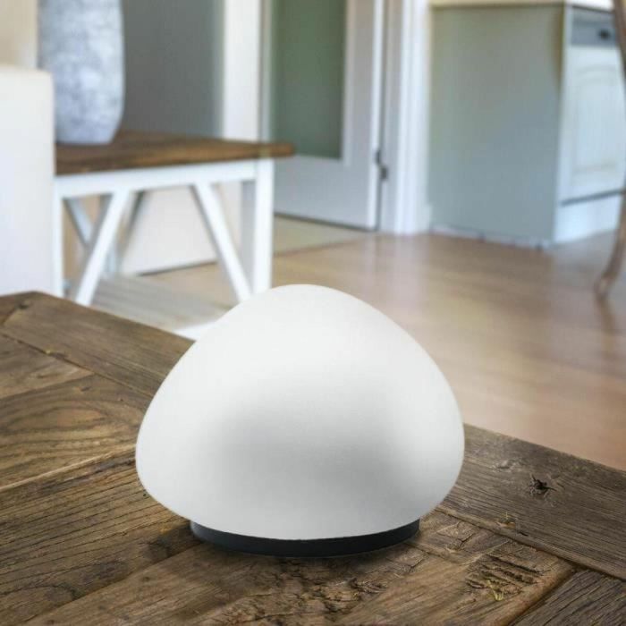 Lumisky LUM3760093541923 Lámpara solar decorativa de guijarros SOLENZARA Ø16 cm LED blanco 1 Lumisky LUM3760093541923 Lámpara solar decorativa de guijarros SOLENZARA Ø16 cm LED blanco 1