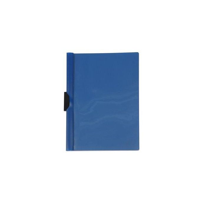 Dosier Clip Office Box Pp Clip-It A4 Pinza Plastico 30H Azul Marino (Set de 10)