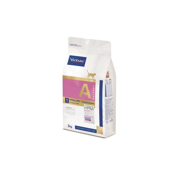 Virbac A1 Cat Allergy Hypoall. Proteina Insecto 3 kg Hpm